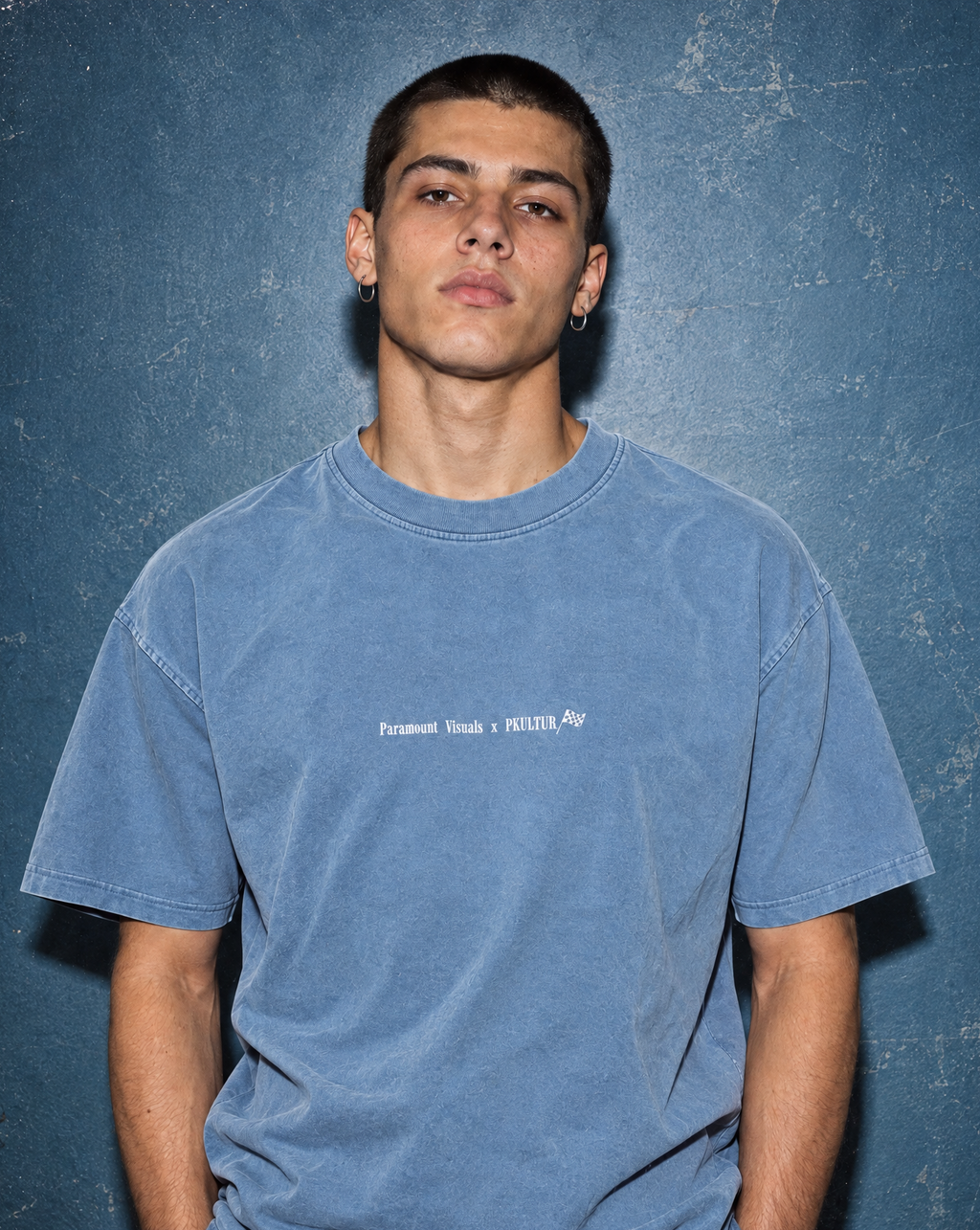 Washed_Blue_Flight_Shirt_front_male_paramountvisuals_x_porsche_kultur