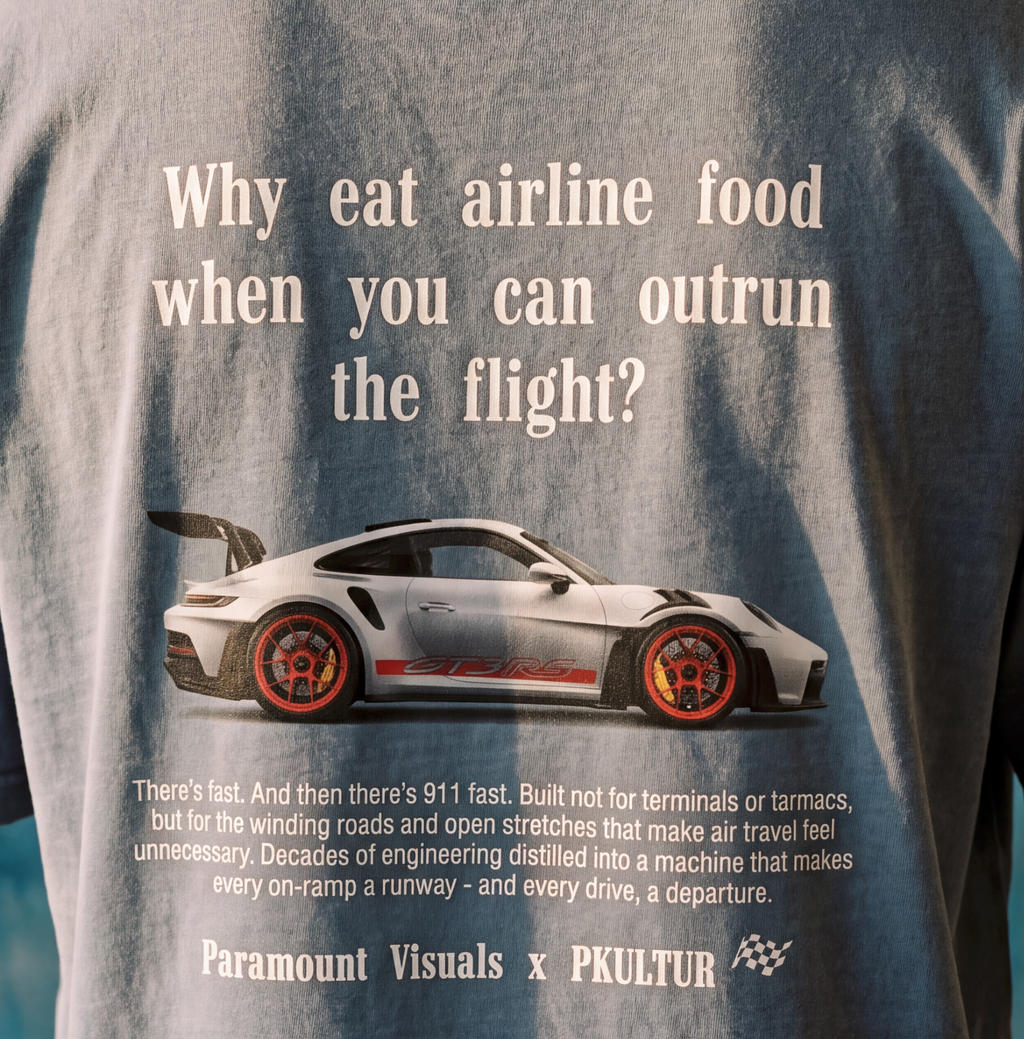 Paramount Visuals x Porsche Kultur — DROP_001 FLIGHT Tee